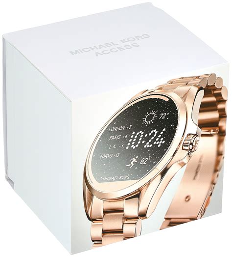 michael kors access bradshaw watch rose gold|Customer Reviews: Michael Kors Access Bradshaw Smartwatch .